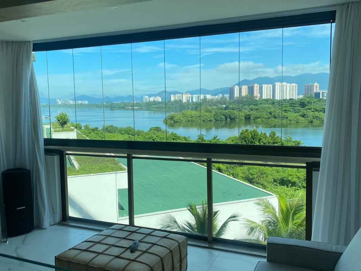 Apto De Frente Para A Praia Com Vista Pra Lagoa Rio de Janeiro Exteriör bild